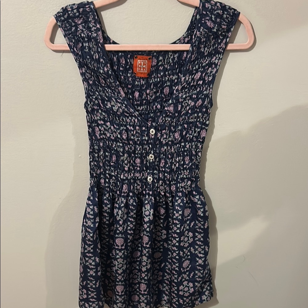 Free People Floral Sleeveless Dress